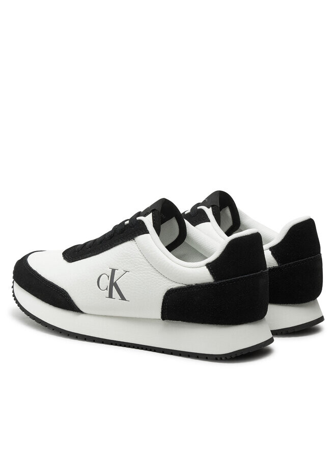 Кроссовки Calvin Klein Jeans Runner Laceup Low Mix Mg YW0YW01798, белый — фото 3