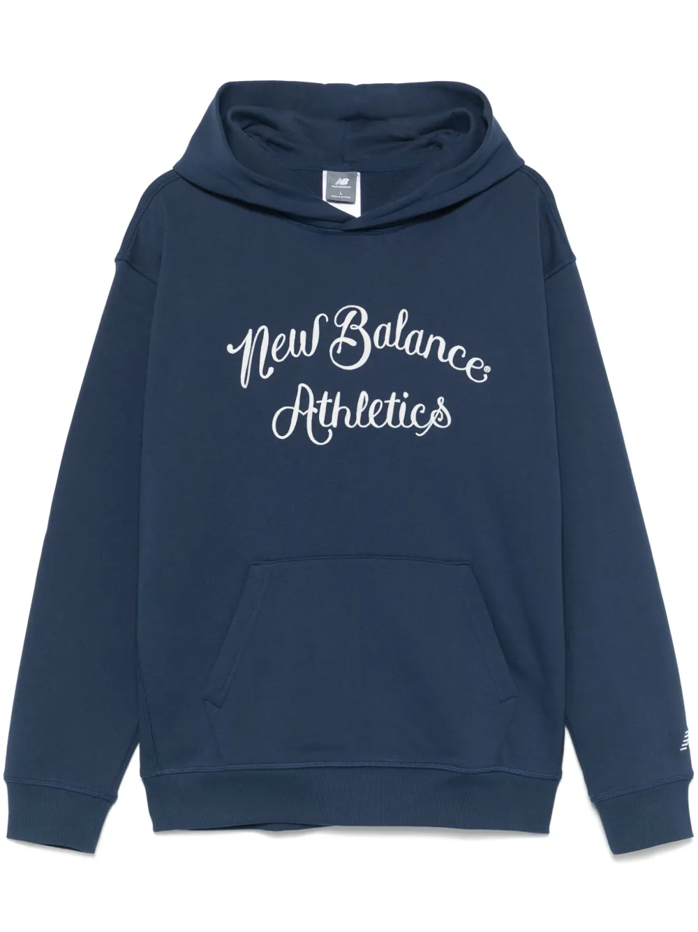 

Худи с вышитым логотипом NEW BALANCE, синий