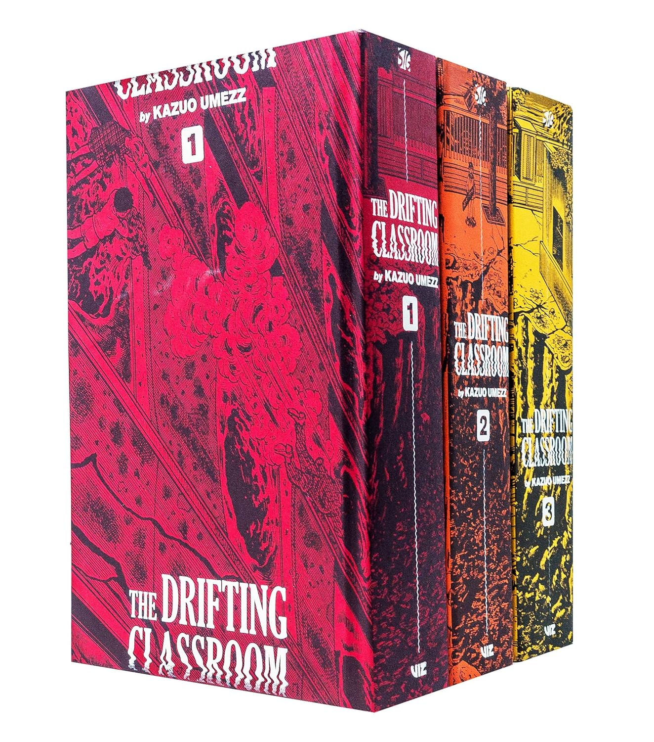 

The Drifting Classroom: Perfect Edition Vol 1-3 Full Collection 3 Books Set by Kazuo Umezz (Mystery, Thriller & Crime Manga)