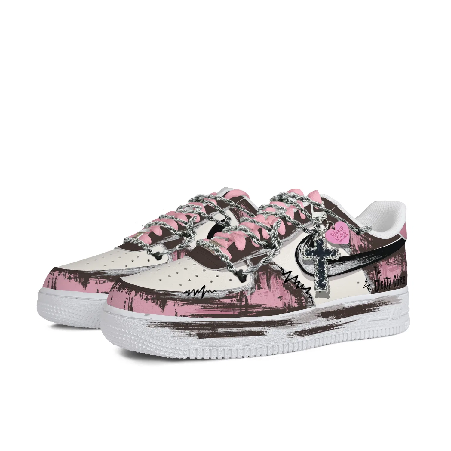 Кроссовки Nike Air Force 1 Pink — фото 4