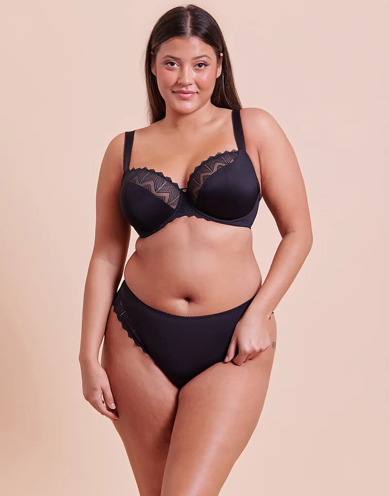 

Curvy Kate Wild один балконетный бюстгальтер для увеличения груди в черном цвете