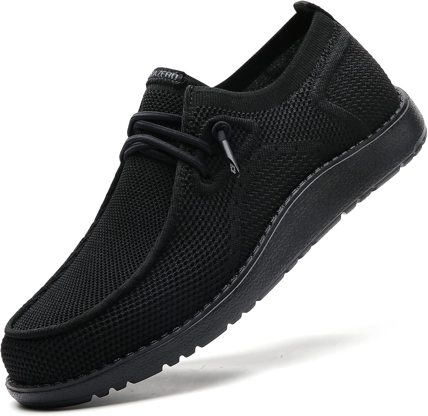 

Мужские туфли ITAZERO Extra Wide - размеры 4E-5E, с широким носком, для мужчин с отеком стопы - мужские лоферы и слипоны с поддержкой свода стопы при подошвенном фасциите, черный