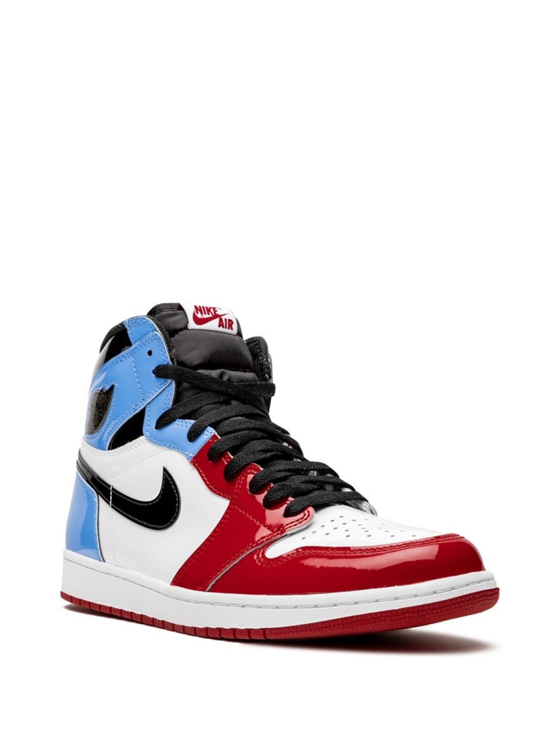 Кроссовки Air 1 Retro High Les Twin Fearless Jordan, белый — фото 2