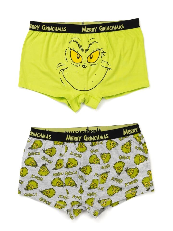 

Боксеры United Labels 2er Pack The Grinch Unterhose Retro, зеленый
