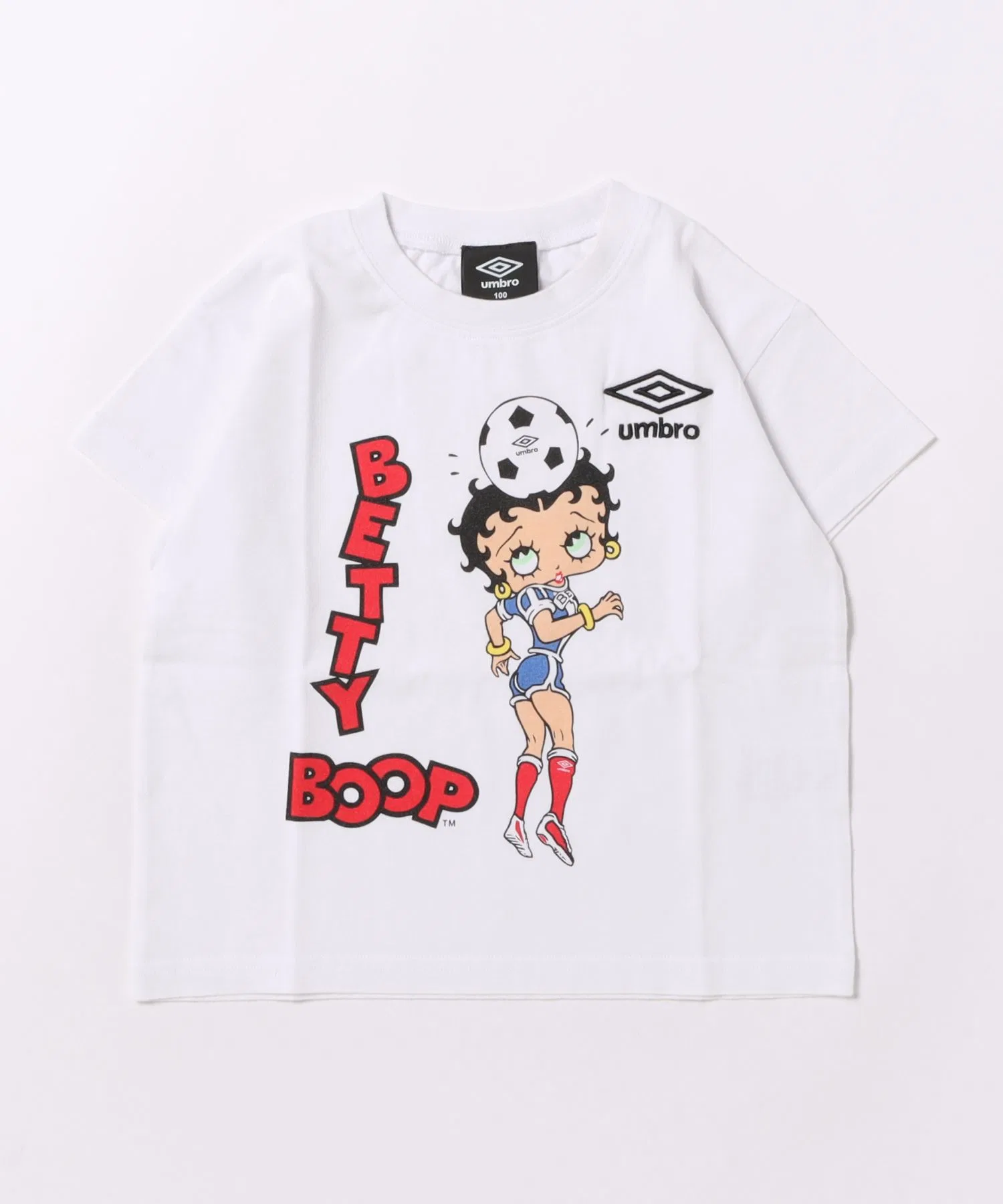 Детская футболка Umbro x Betty Boop с коротким рукавом