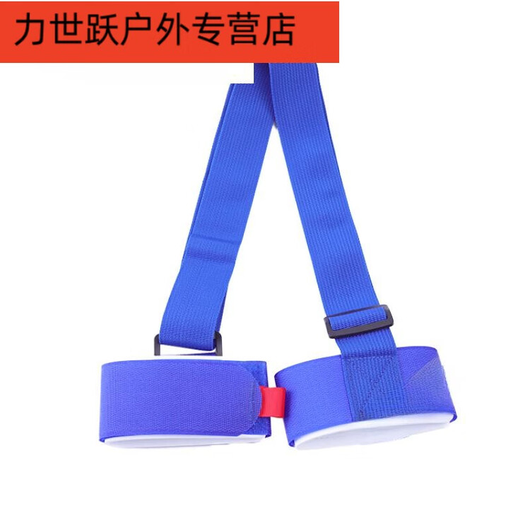 

Stockli Ручной лыжный ремень Shantoulincun с двумя досками, регулируемый, фиксированный, с липучкой, плечевой ремень для лыж, синий