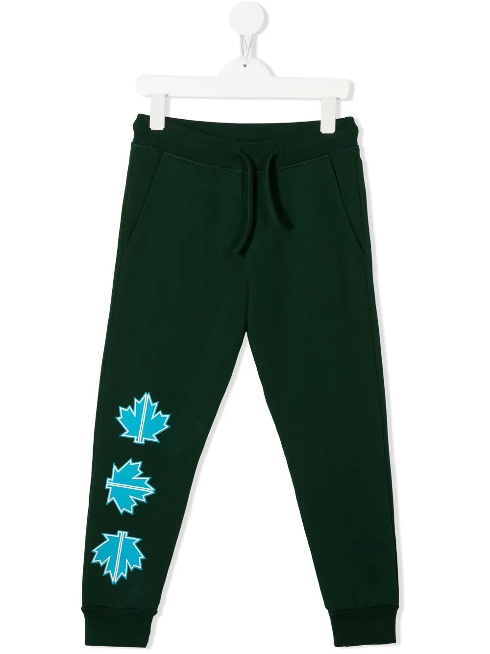 

Спортивные брюки с логотипом DSQUARED2 KIDS, зеленый