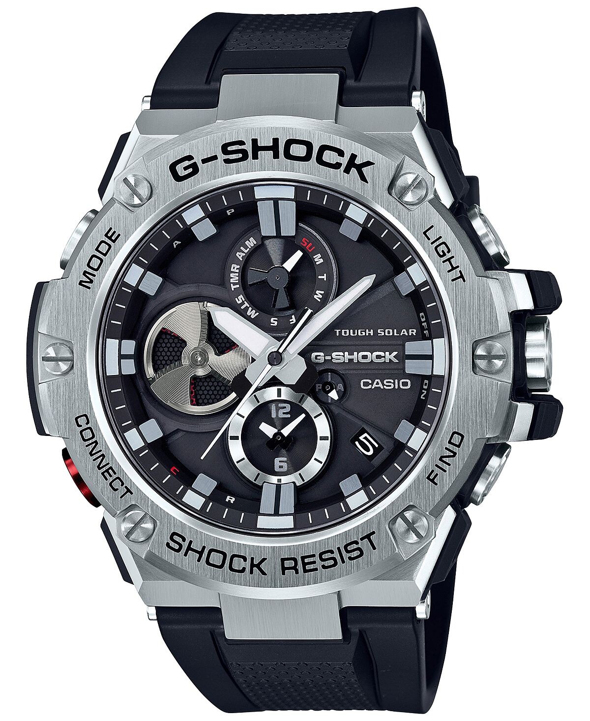 

Мужские часы с черным полимерным ремешком 53,8 мм G-Shock