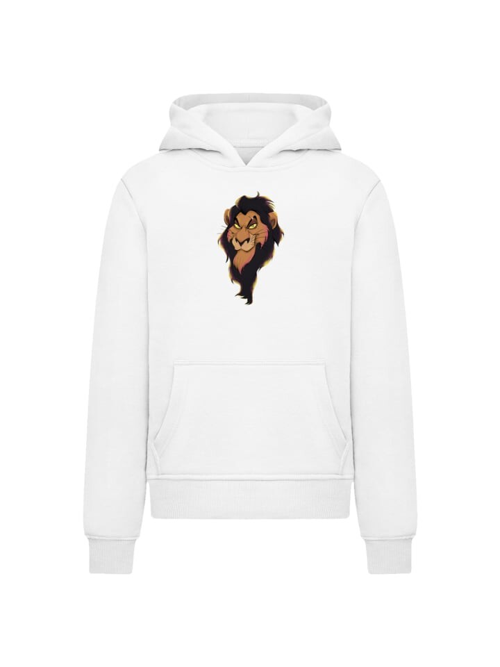 

Пуловер F4NT4STIC Hoodie Disney Bösewichte Scar Big Face, белый