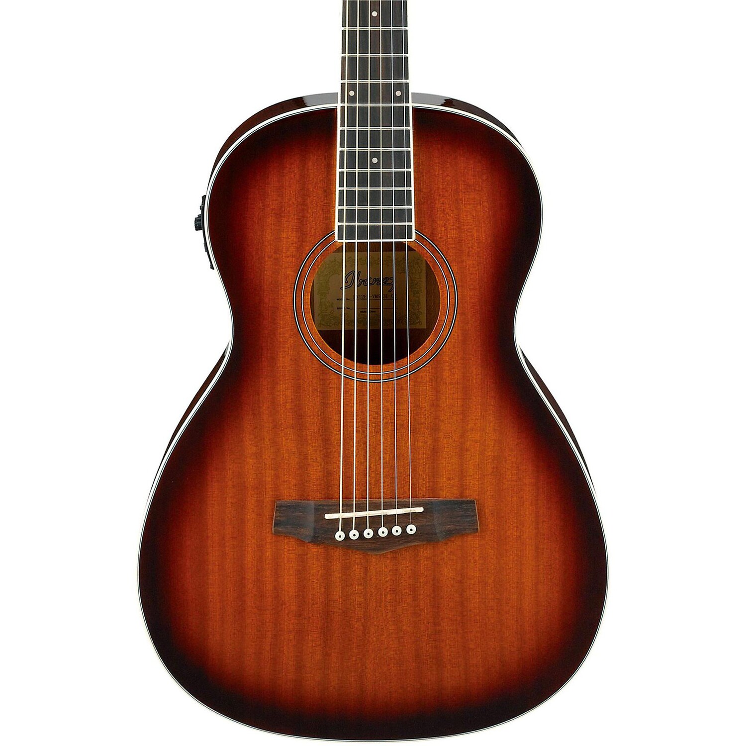 

Ibanez PN12E Parlor Акустическая электрогитара Vintage Mahogany Sunburst