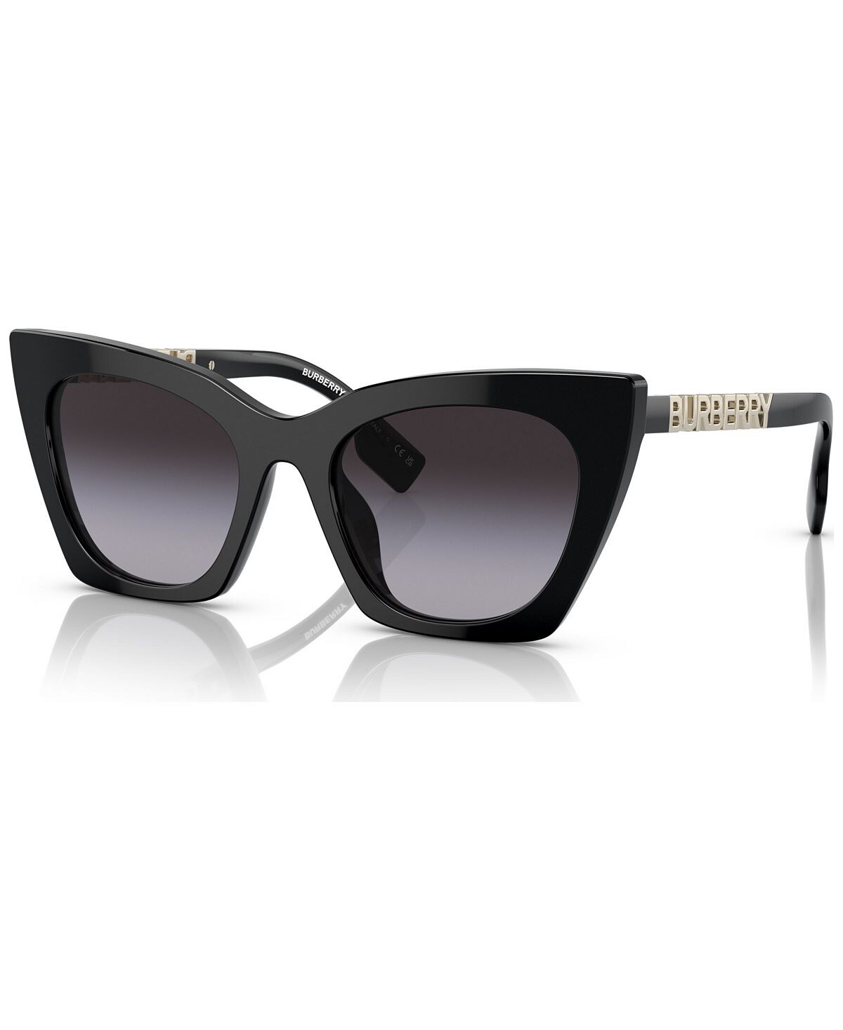 

Женские солнцезащитные очки Marianne, BE4372U52-Y Burberry, черный