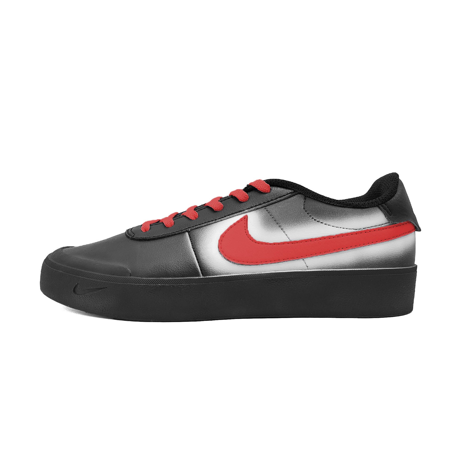 

Nike Кроссовки для скейтбординга Court Shot Rainbow Blade Abrasion Resistant Low top Unisex Red