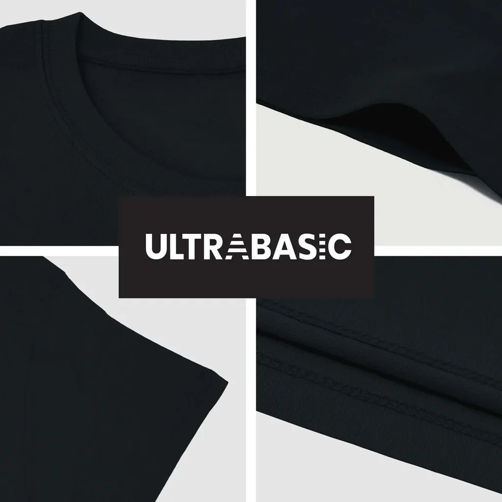 

Мужская футболка с рисунком ULTRABASIC, темно-синий