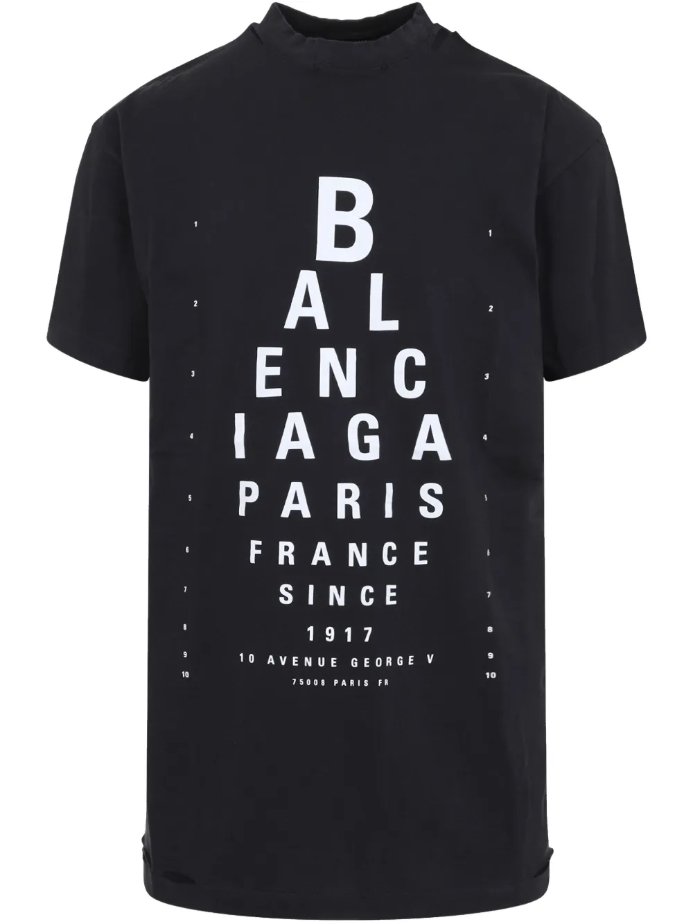 

Футболка с логотипом BALENCIAGA, черный