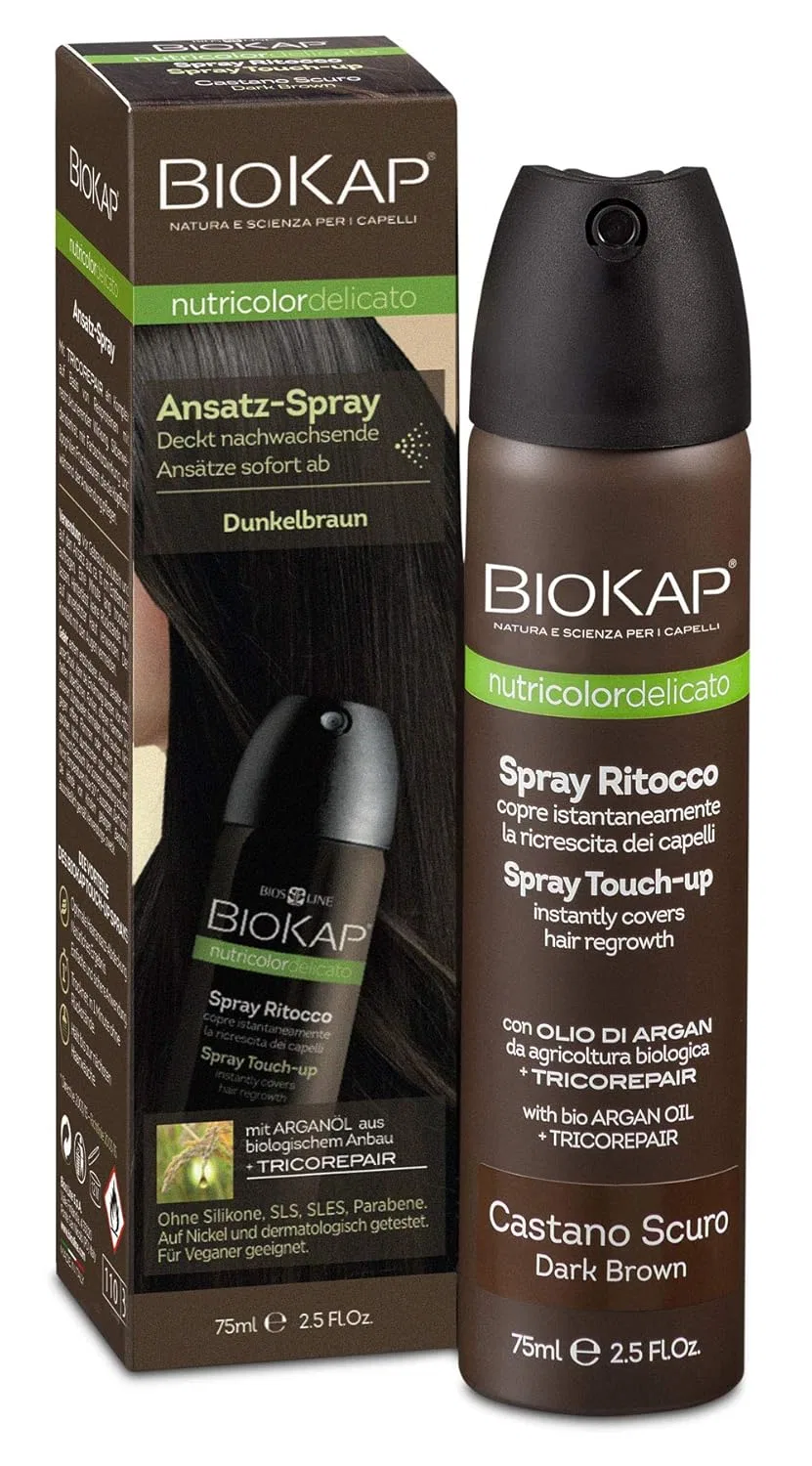 Спрей для маскировки корней «Touch Up Root» от BIOKAP Biokap, Dark Brown