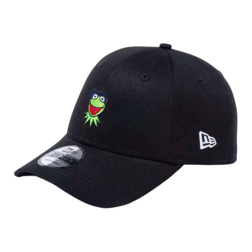 

New Era Хлопковая бейсболка унисекс черная, Black