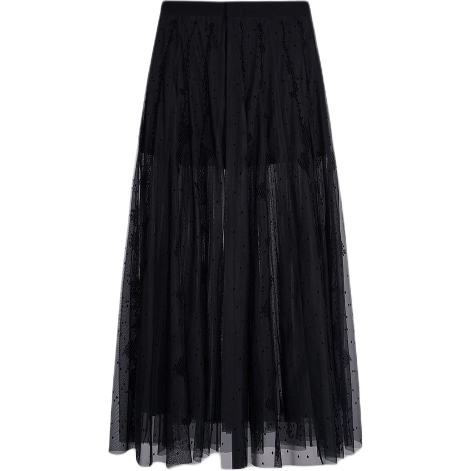 

KARL LAGERFELD / Karl Lagerfeld Jeans Karl Lagerfeld SS25 Повседневная длинная юбка Women's Black