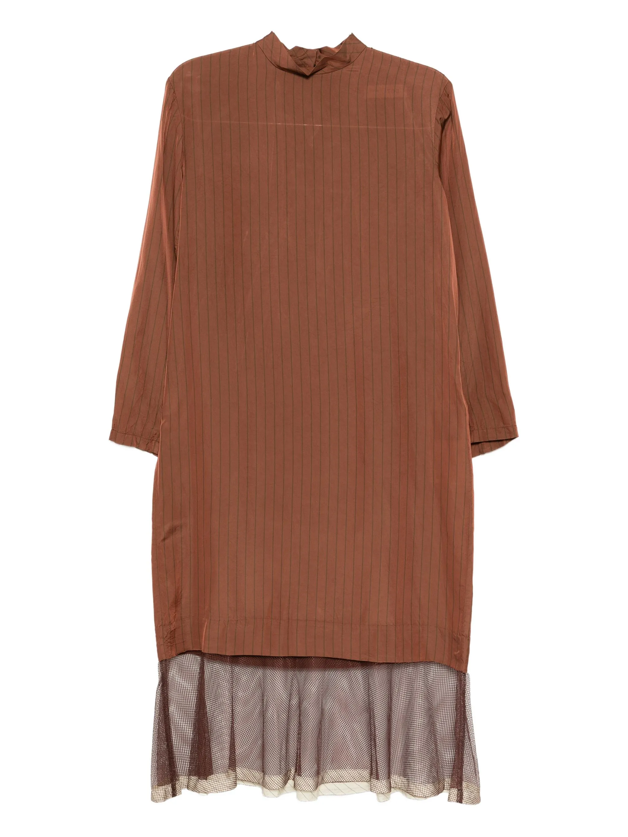 

Платье миди в полоску Toga, коричневый