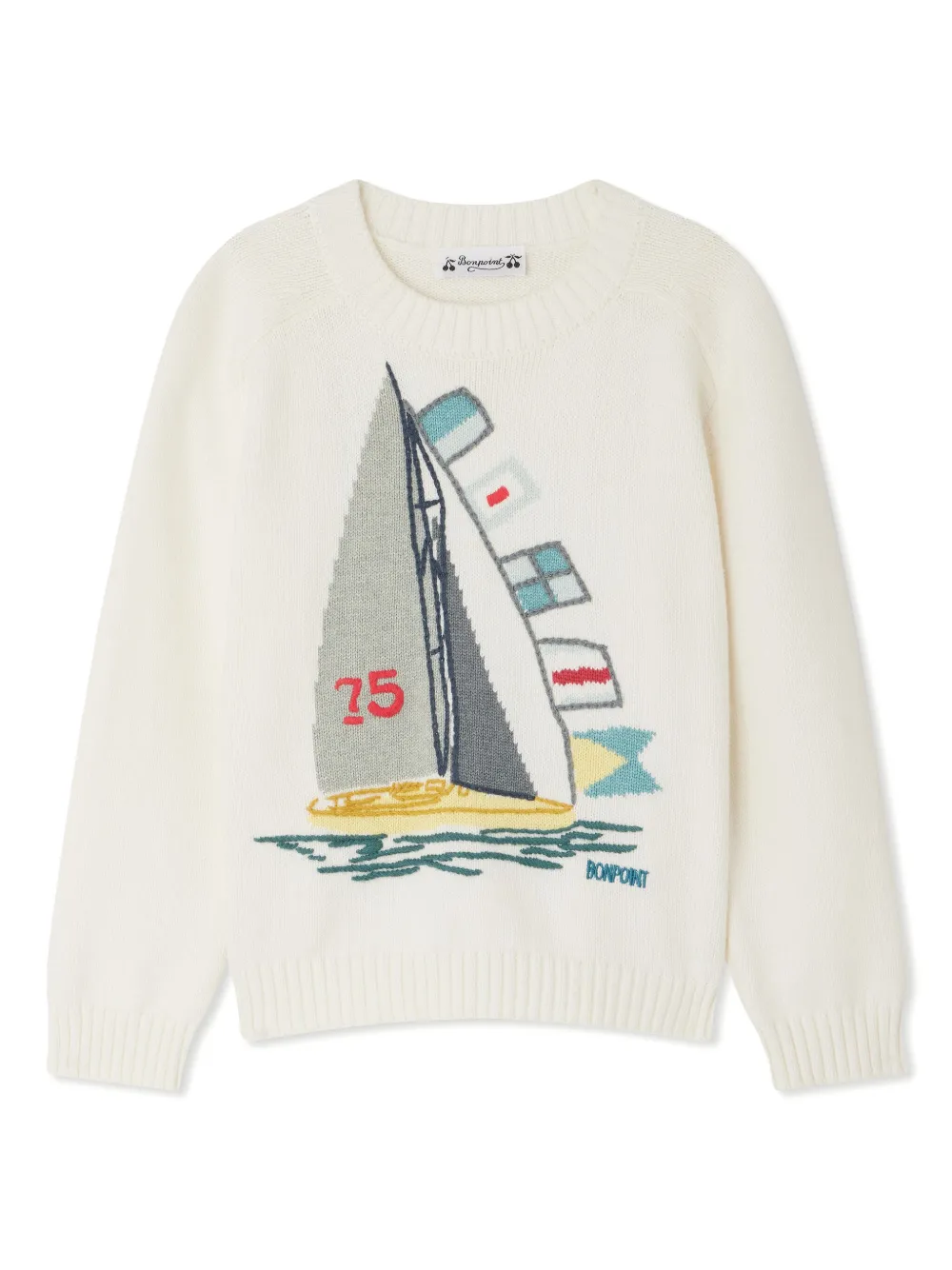 

Свитер Elder Bonpoint, белый