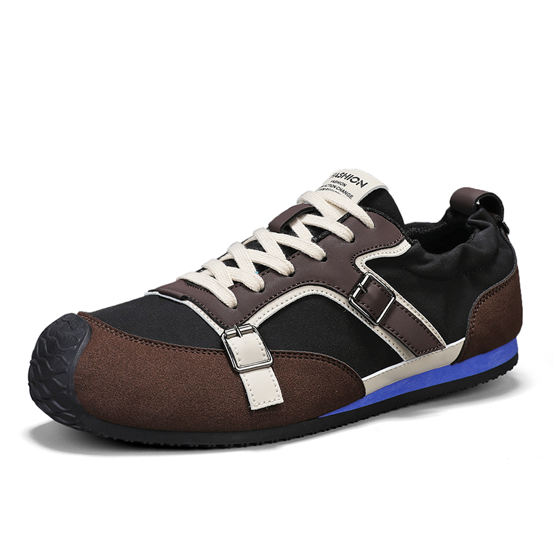 

GOBLIN SHARKS 1759 Мужские повседневные низкие кеды коричневые, цвет Brown