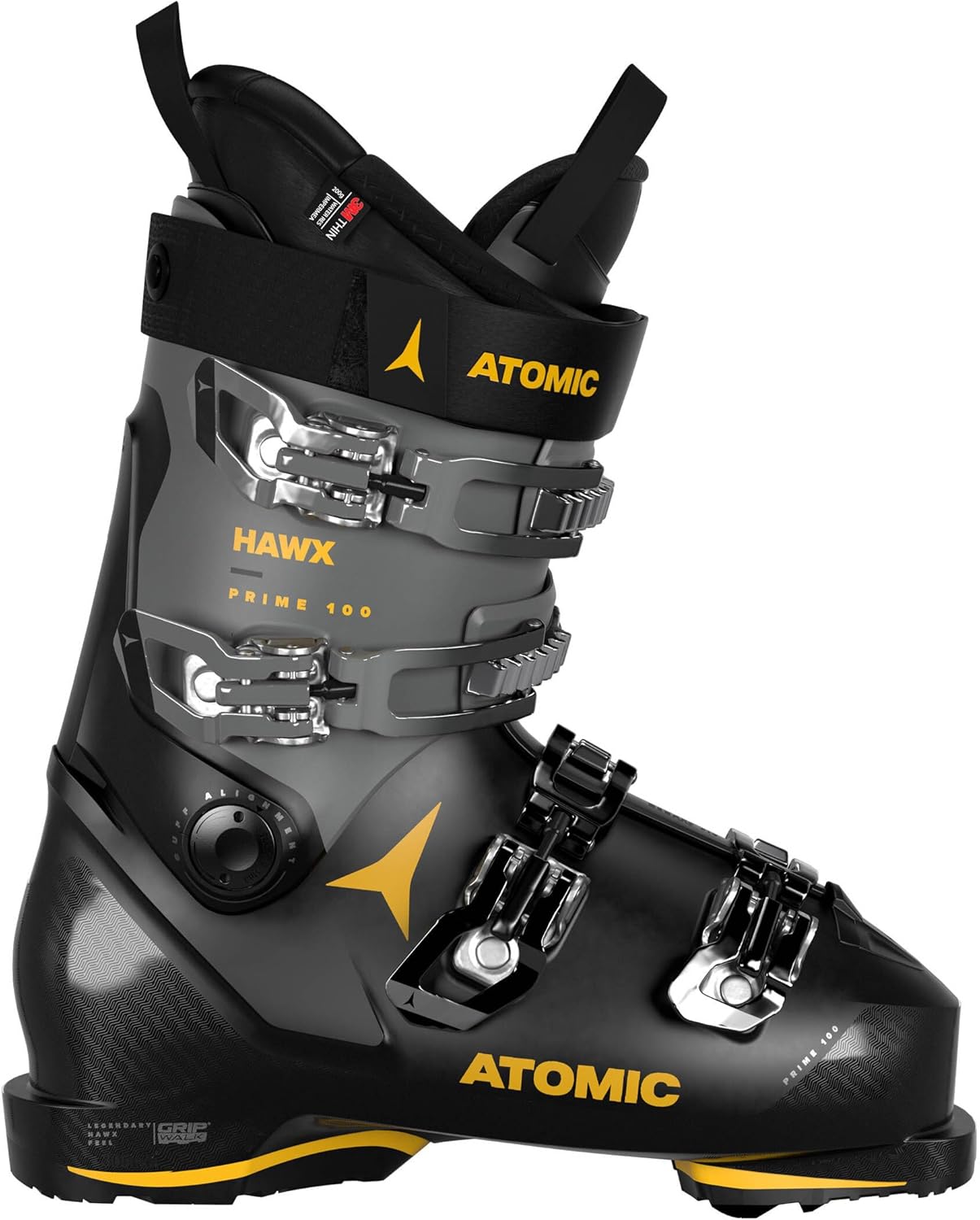 

Горнолыжные ботинки Atomic HAWX Prime 100 GW мужские, Black/Grey/Saffron