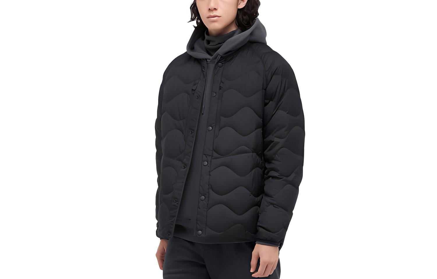 

UNIQLO Пуховик унисекс черный, Black