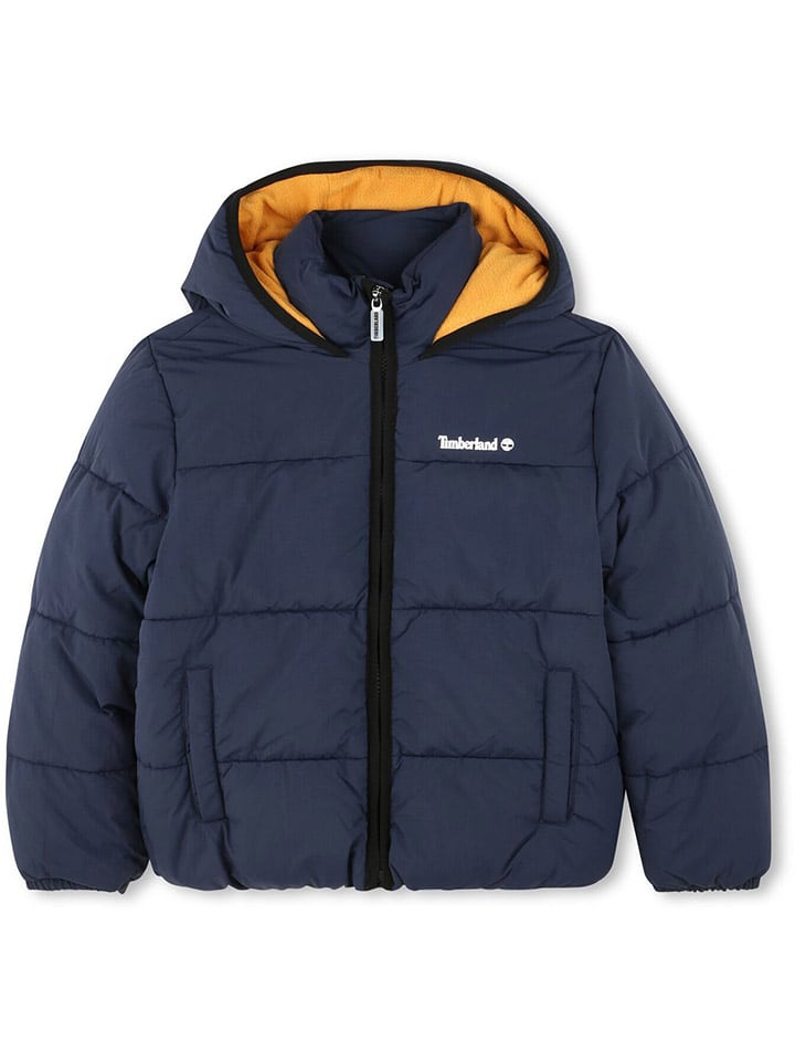 

Timberland Стеганая куртка темно-синего цвета