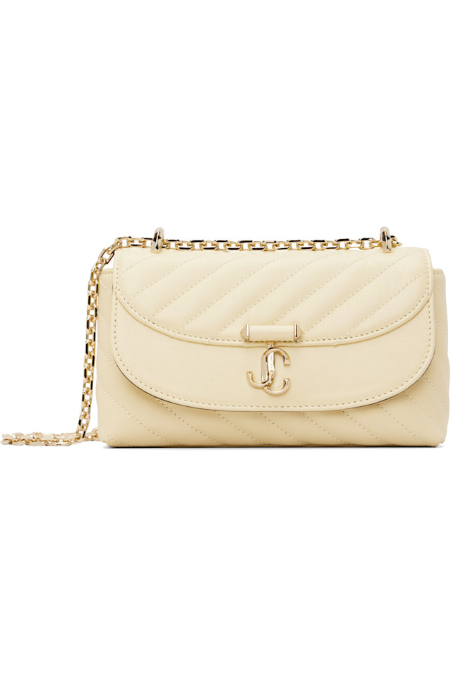 

Jimmy Choo Маленькая сумка через плечо Off White Curve