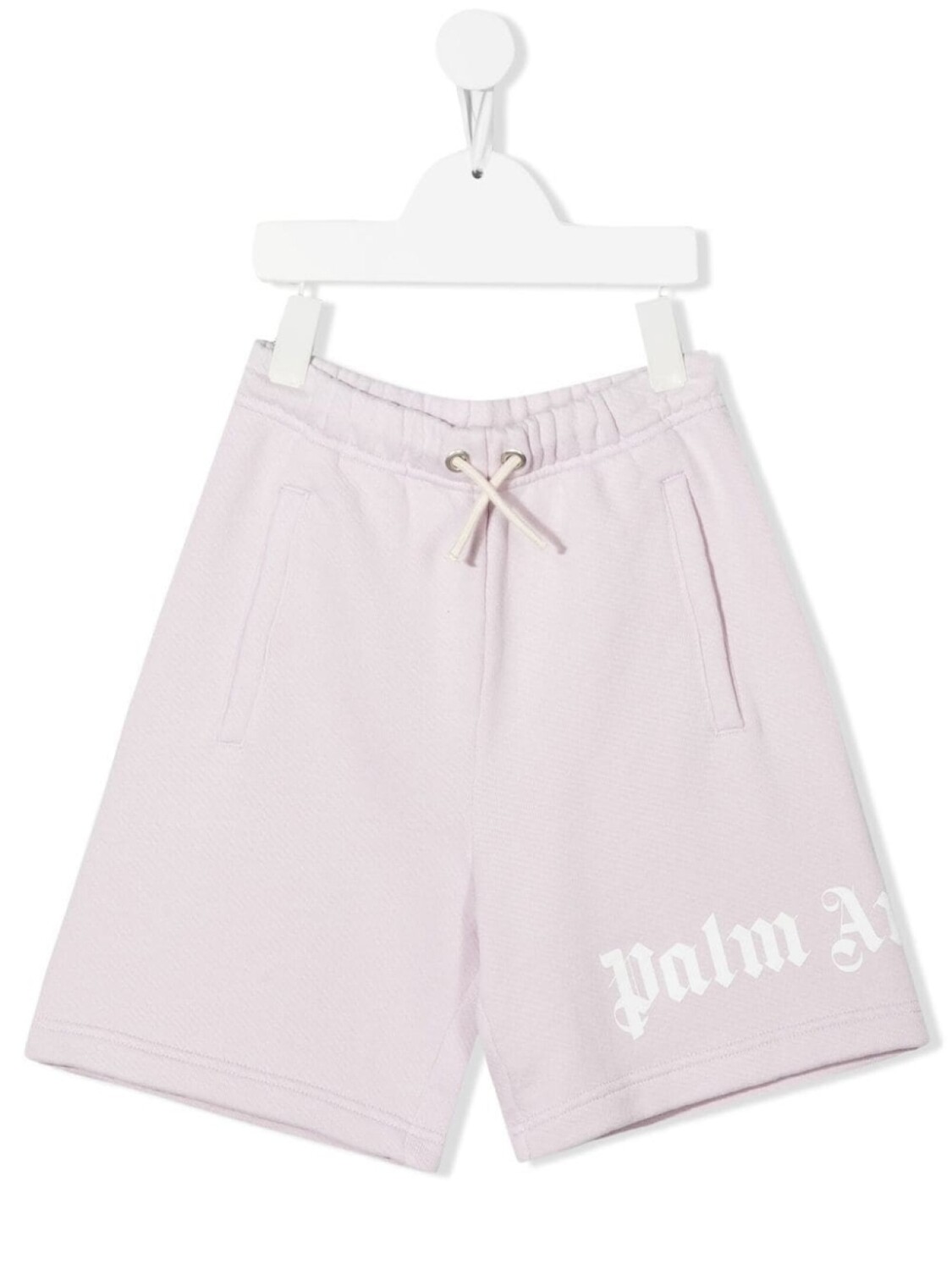 

Palm Angels Kids спортивные шорты с логотипом, фиолетовый