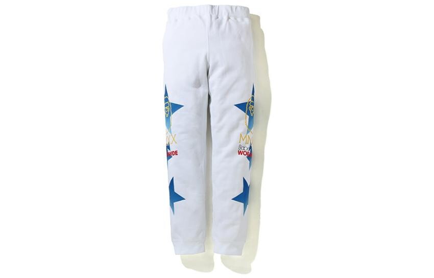 

Трикотажные спортивные штаны мужские A Bathing Ape, белый