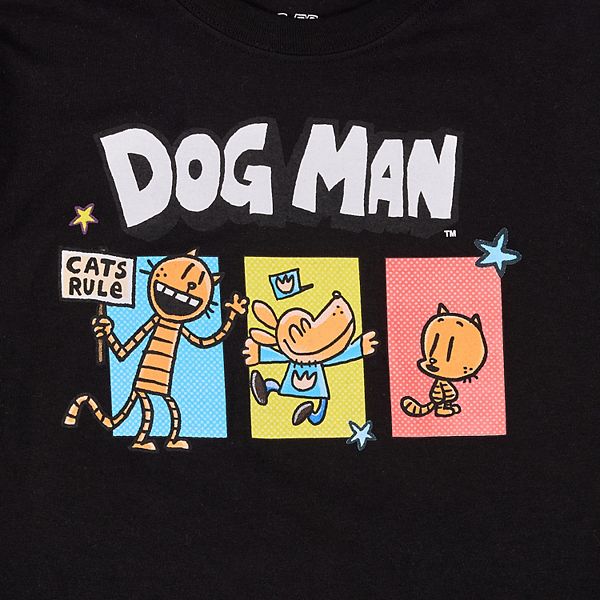Футболка с принтом Dog Man для мальчиков 8-20 Licensed Character — фото 3