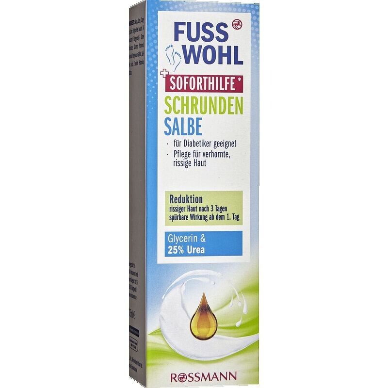 

Мазь от трещин, неотложная помощь FUSSWOHL, 75 ml
