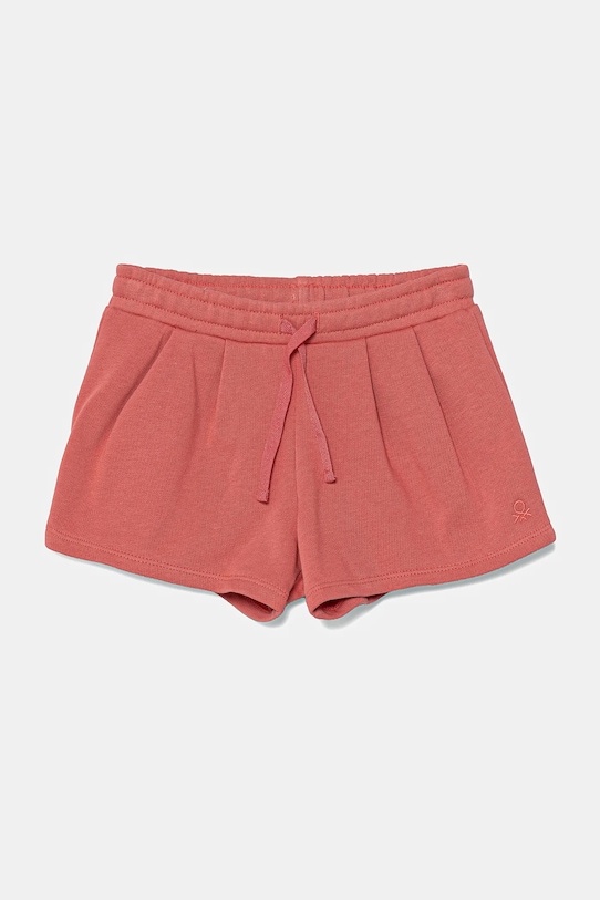 

Хлопковые детские шорты United Colors Of Benetton, розовый