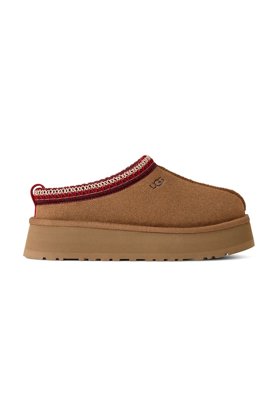 Угги домашние замшевые UGG Tazz II, коричневый