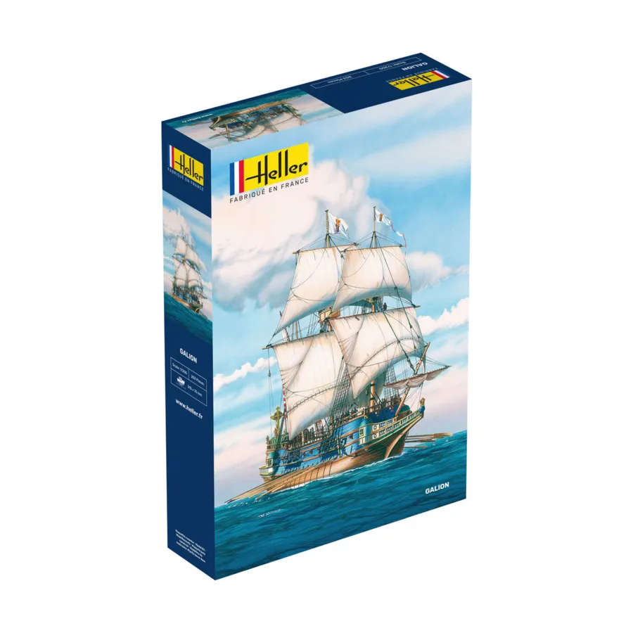 

Галион (испанский галеон), Historical Model Kits (1:200) (Heller Models)