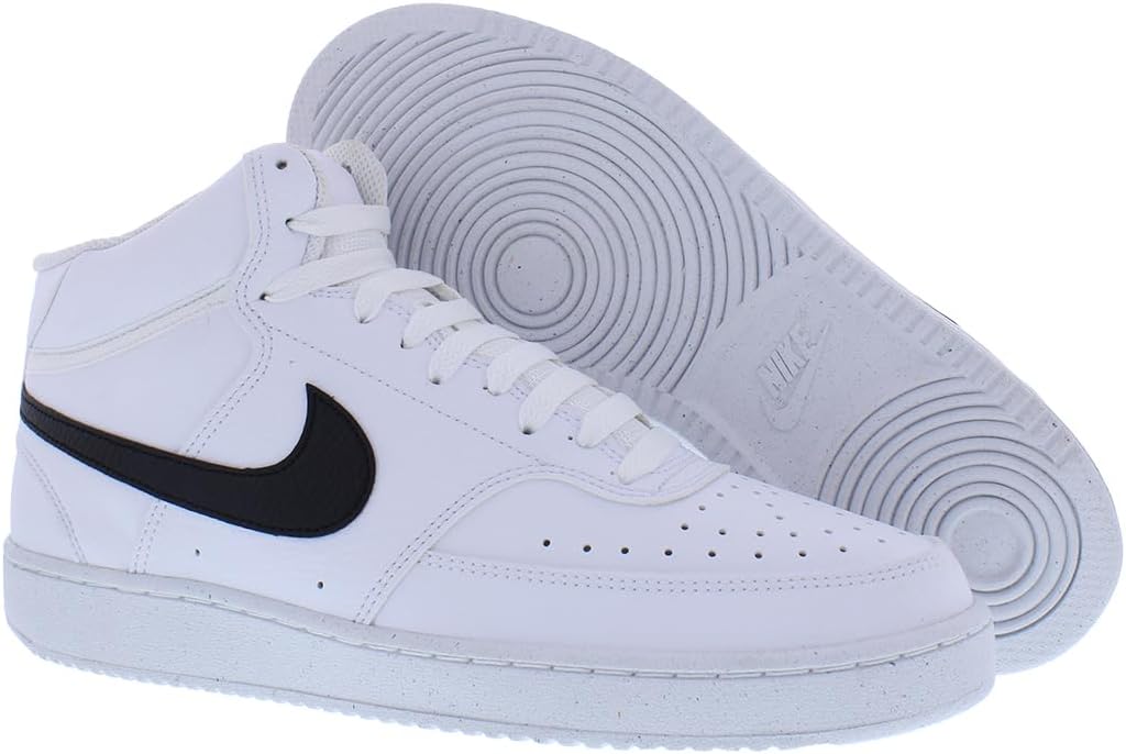 Мужские кроссовки Nike Court Vision, белый/черный — фото 2
