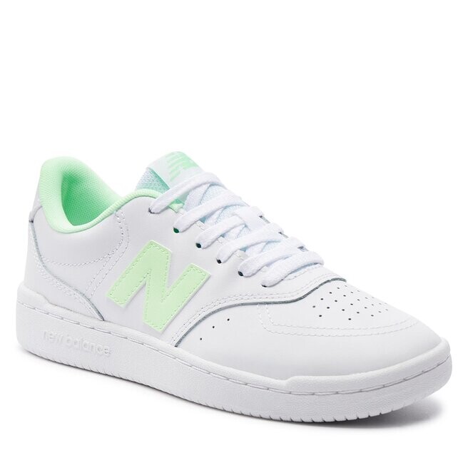 Кроссовки New Balance BBW80WMG White/Green, белый — фото 2