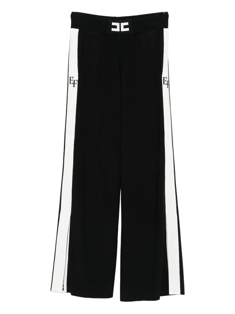 

Брюки с логотипом Elisabetta Franchi, черный