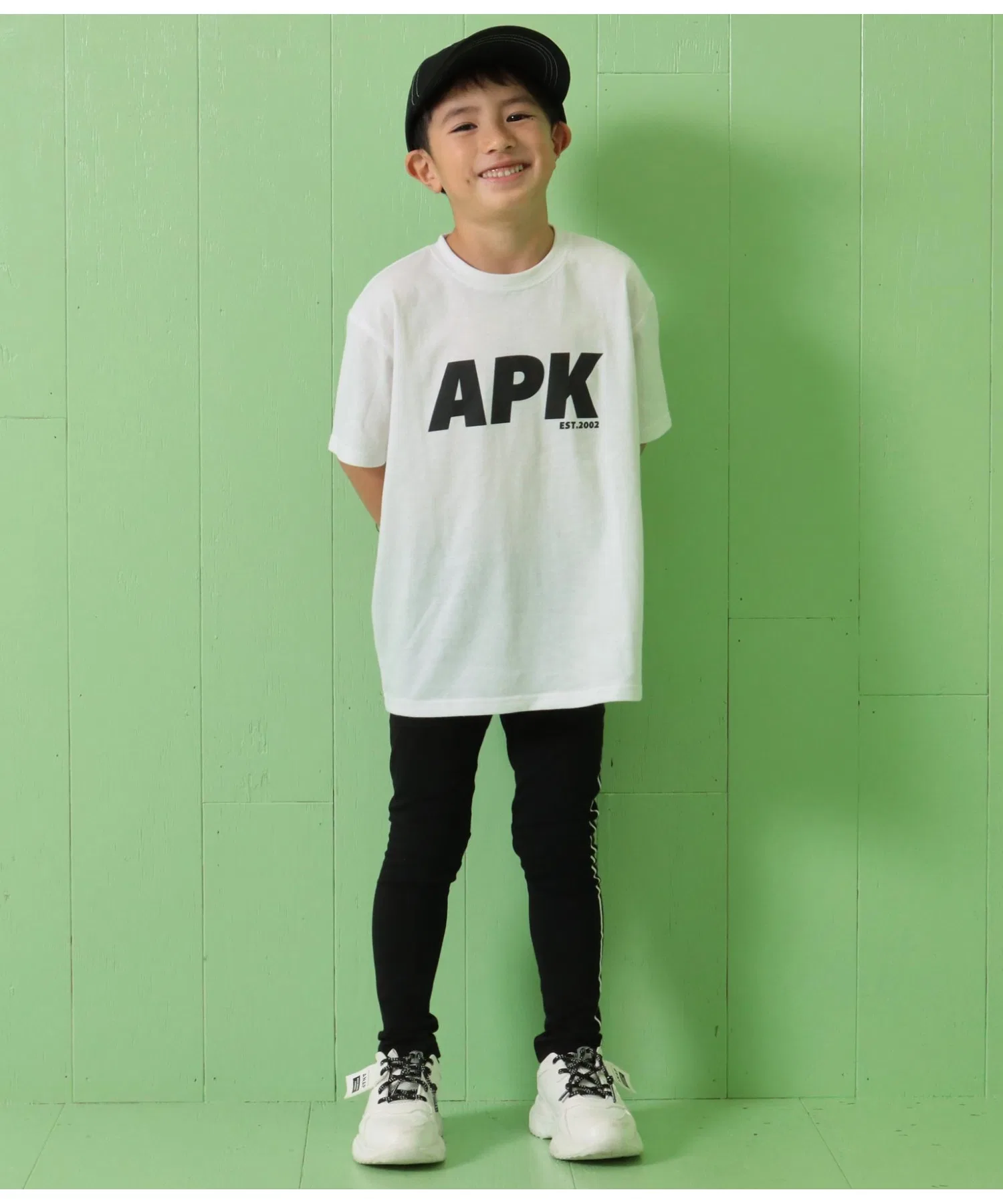 Детский комплект ANAP kids: футболка с логотипом и леггинсы — фото 4