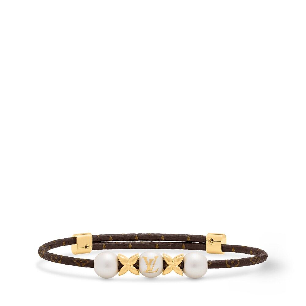 

Браслет LV Pearls Mix Louis Vuitton, коричневый