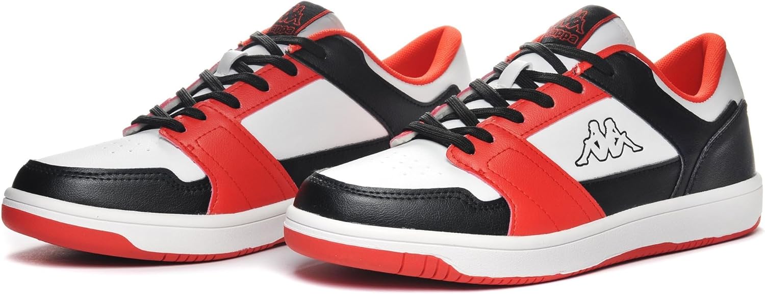 

Мужские кроссовки для бега и баскетбола Kappa, белый/черный/красный
