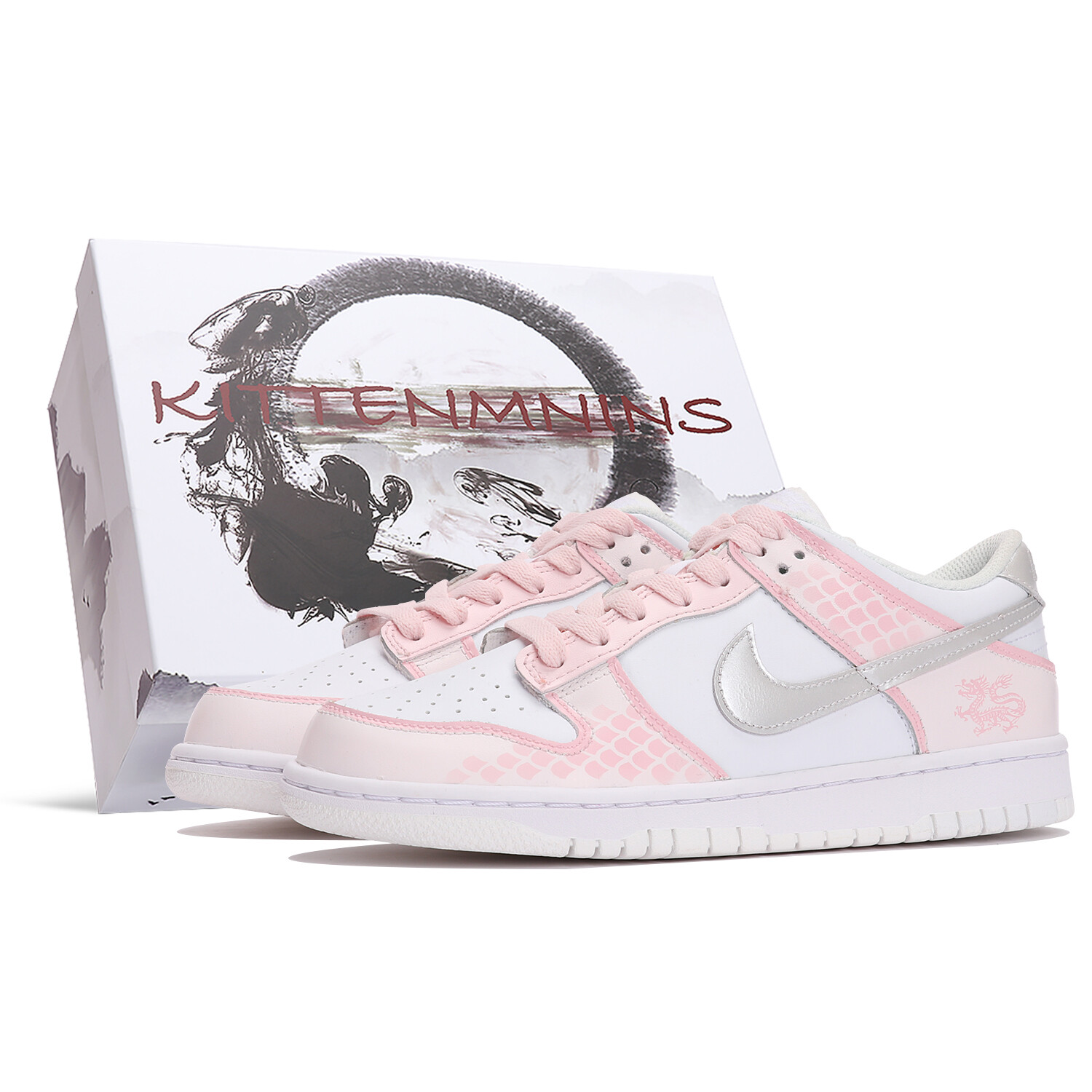 

Женские кроссовки для скейтбординга Nike Dunk, Chalk White