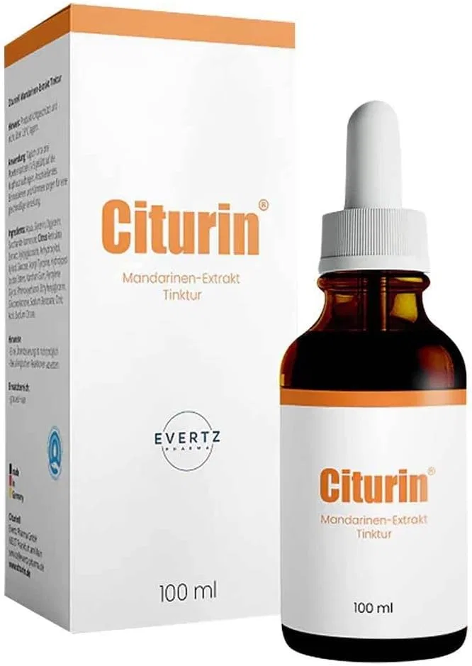 Настойка Citurin Mandarin Extract Tincture 100 мл Evertz Pharma Gmbh