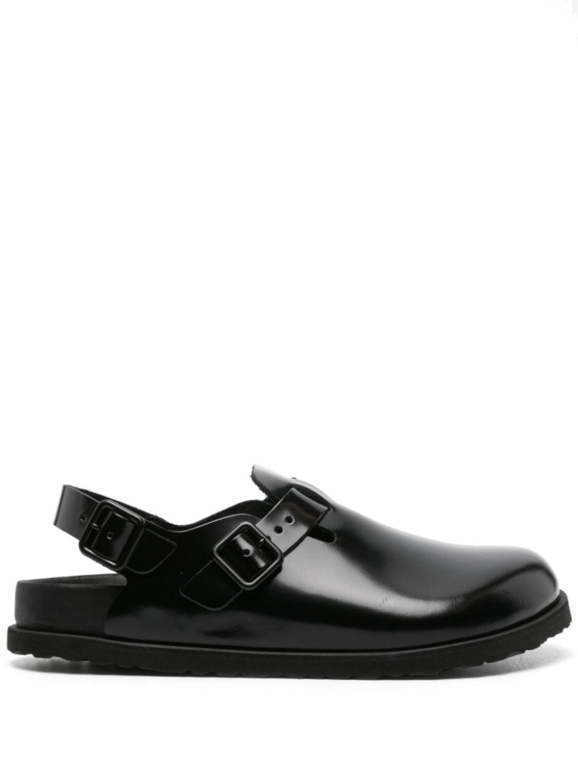 Мюли Birkenstock Tokio II Natural Leather узкие, черный