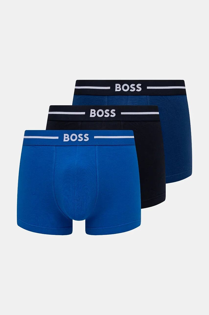 

Набор боксеров BOSS, 3 шт, темно-синий