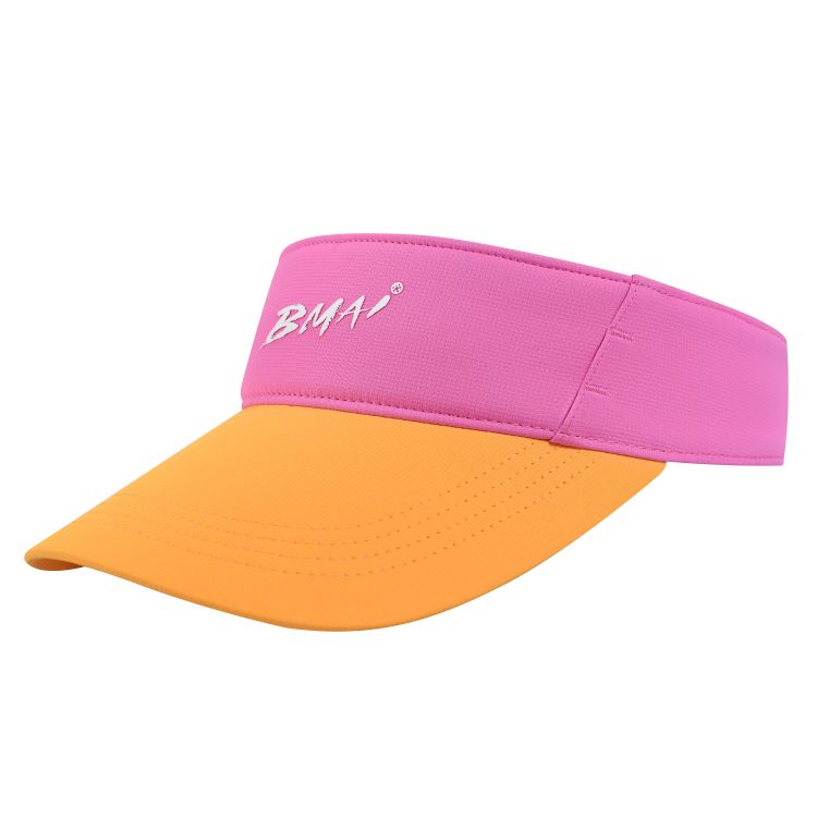 

BMAI Бейсболка из полиэстера унисекс розовая желтая