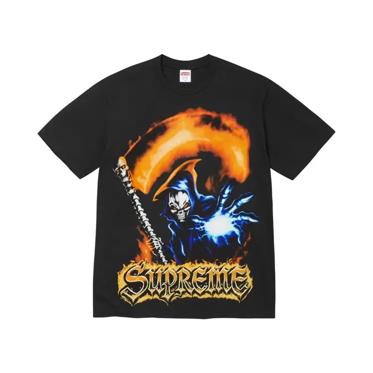 Футболка Supreme Grim Reaper, черный