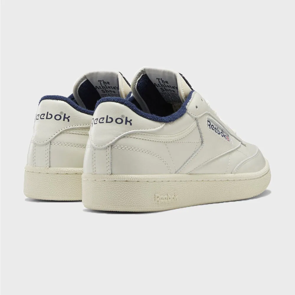 Мужские винтажные кроссовки Club C 85 тёмно-синие от Reebok — фото 4