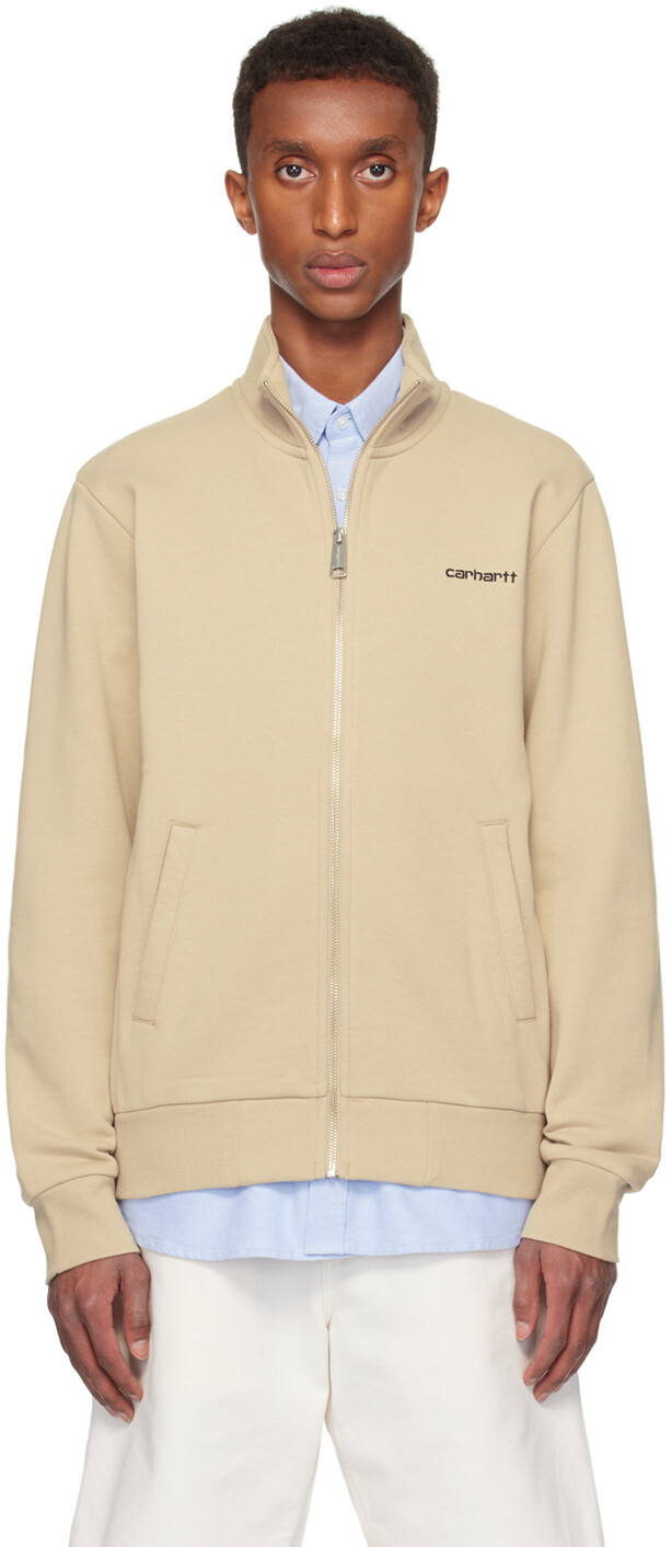 

Бежевый пиджак с вышивкой Carhartt Work In Progress