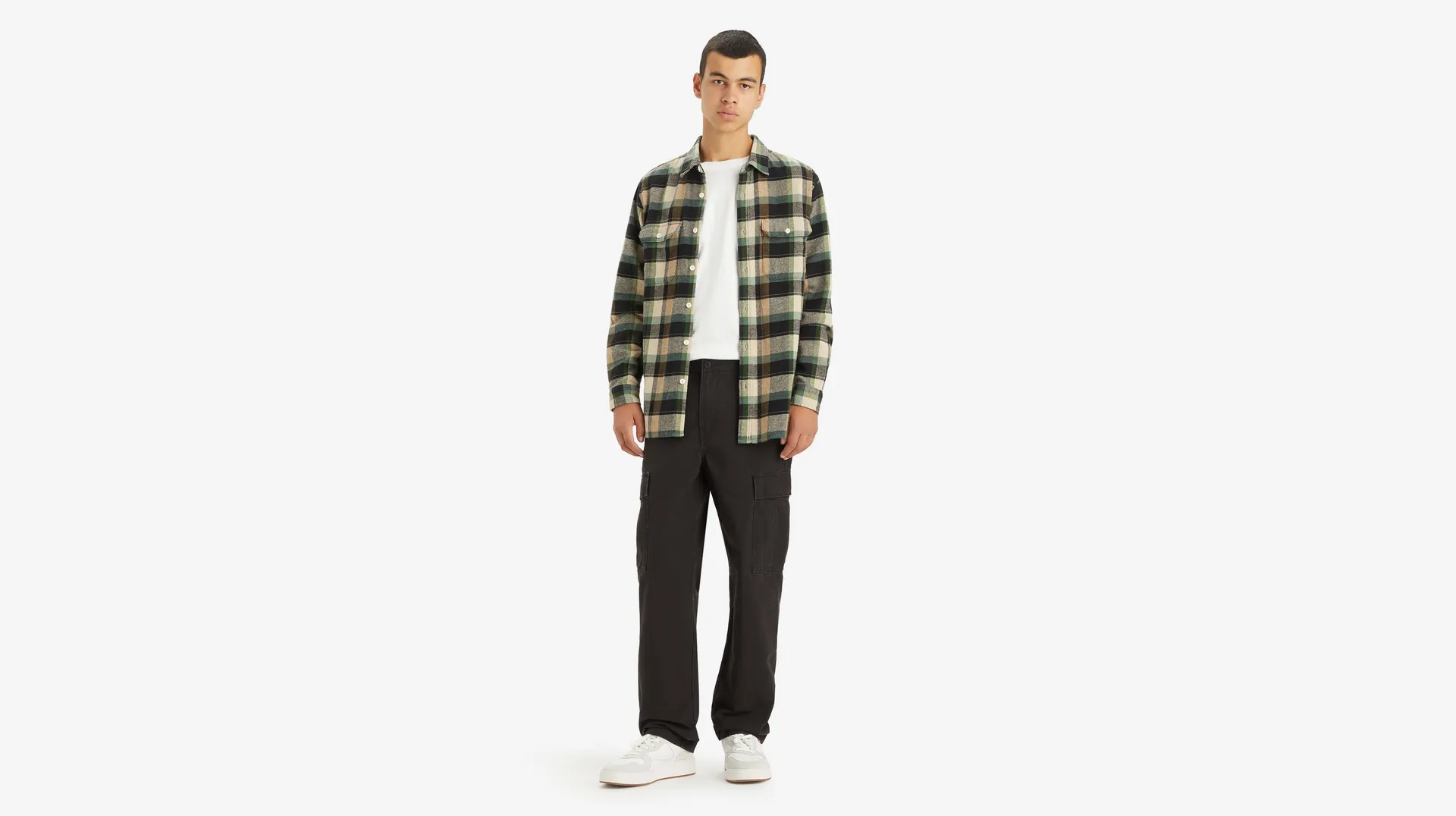 

Мужские брюки карго прямого кроя Levi's xx, черный